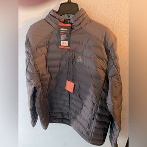 New men Gerry lightweight puffer jacket xxl gray
